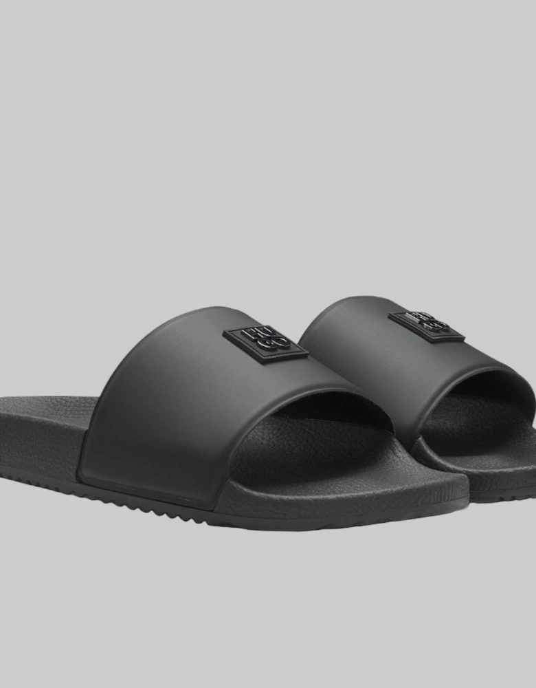 HUGO Timein Sliders, Black
