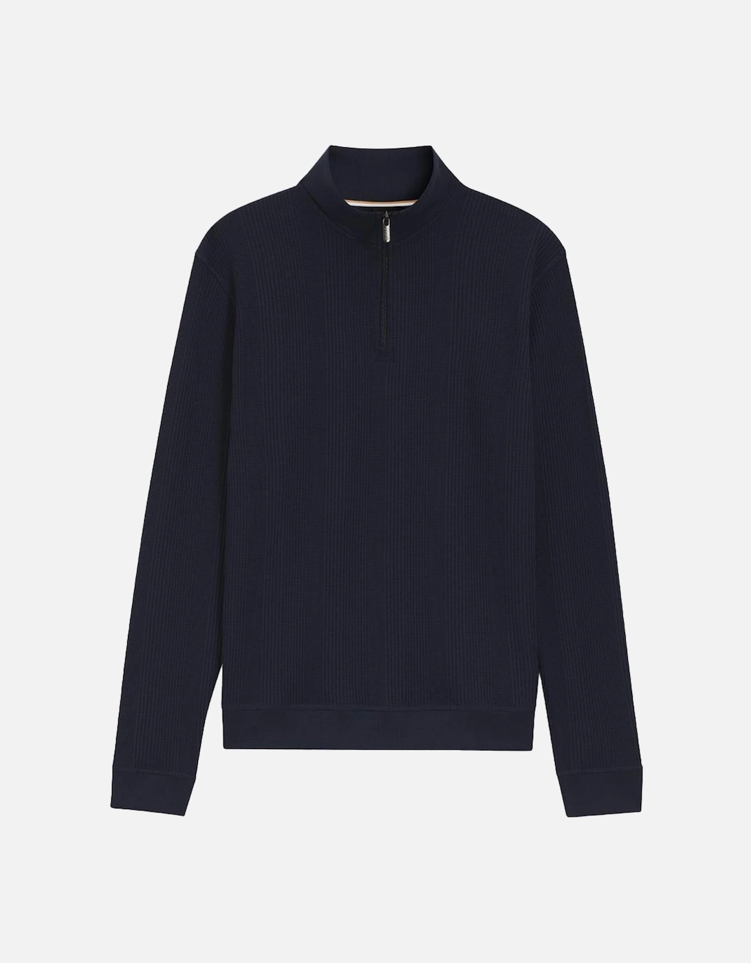 BOSS Structure 1/4 Zip Jumper, Dark Blue, 2 of 1