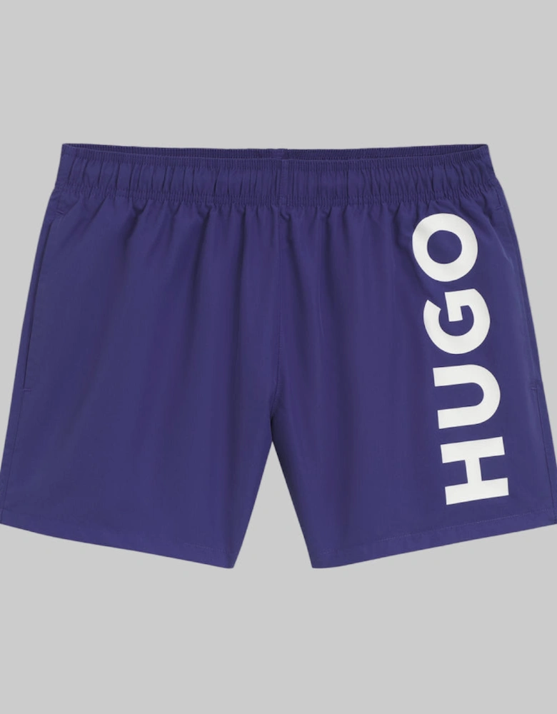 HUGO Abas Swim Shorts, Medium Blue