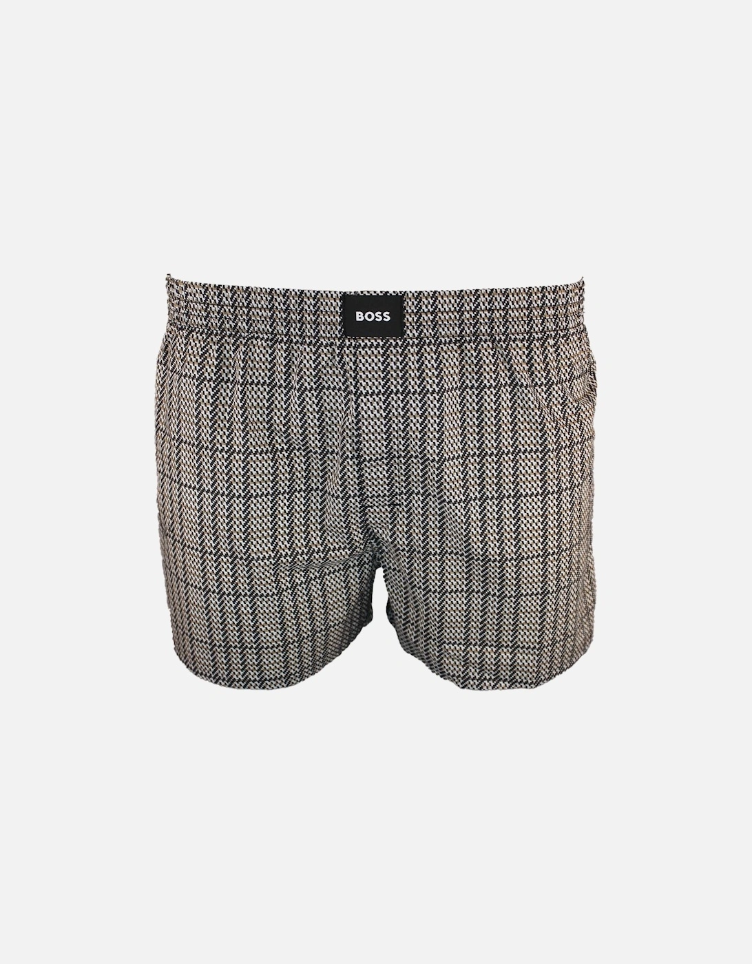 Boss 2-Pack Woven Boxer Shorts, Black, Patterned