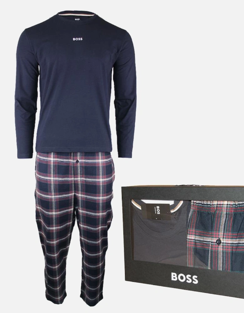 BOSS Pyjama Set, Open Blue