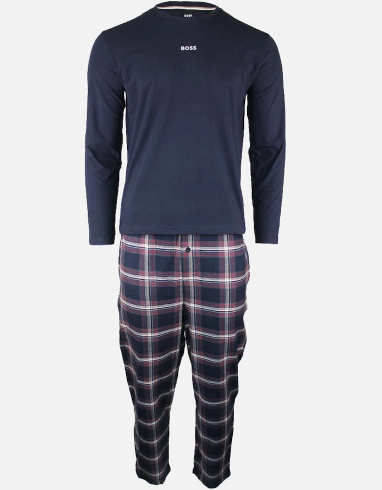 BOSS Pyjama Set, Open Blue