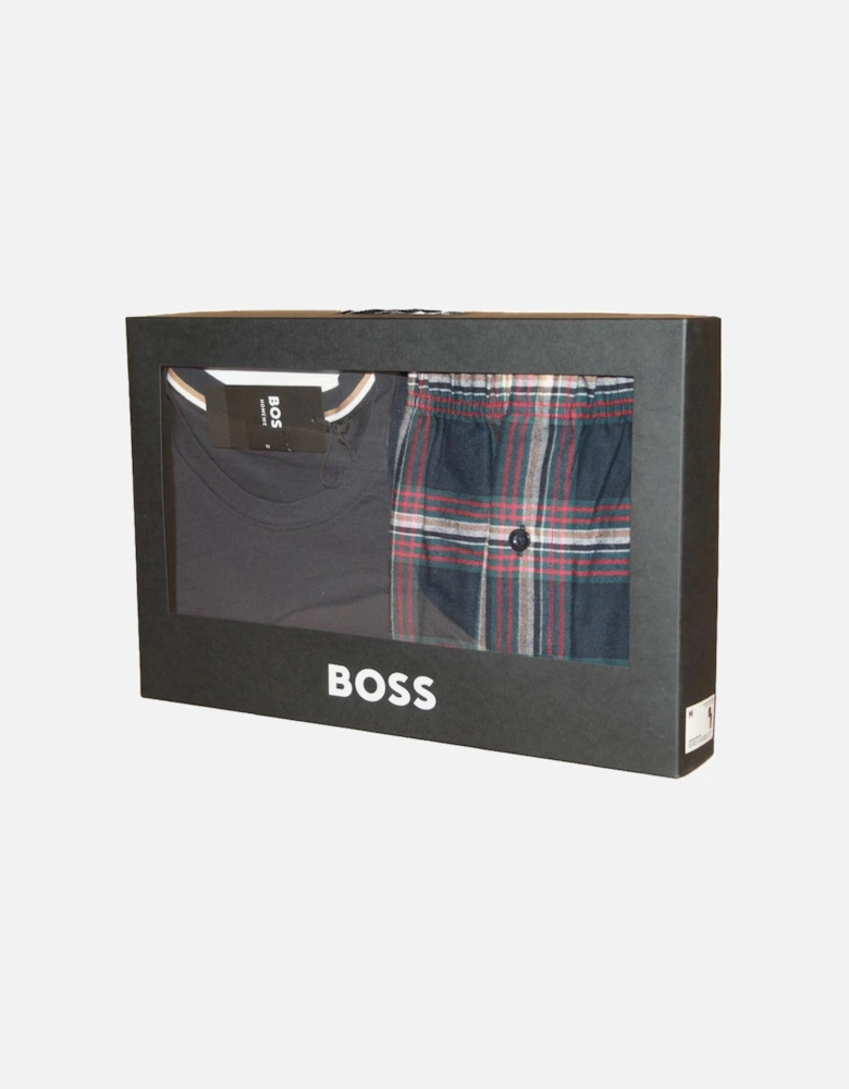 BOSS Pyjama Set, Open Blue