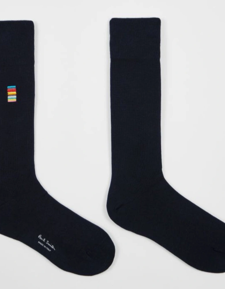 Men's Socks ALFIE, Navy Blue