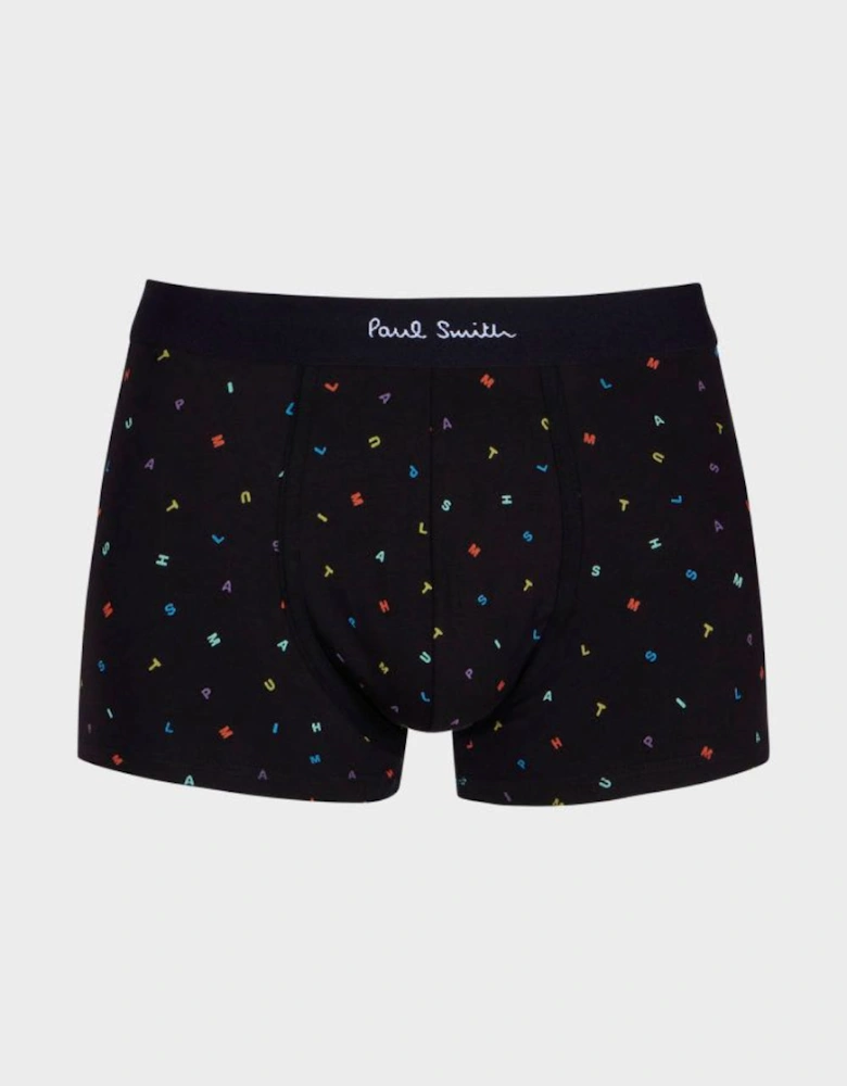 3-Pack Men's Trunks Black/Print/Signature