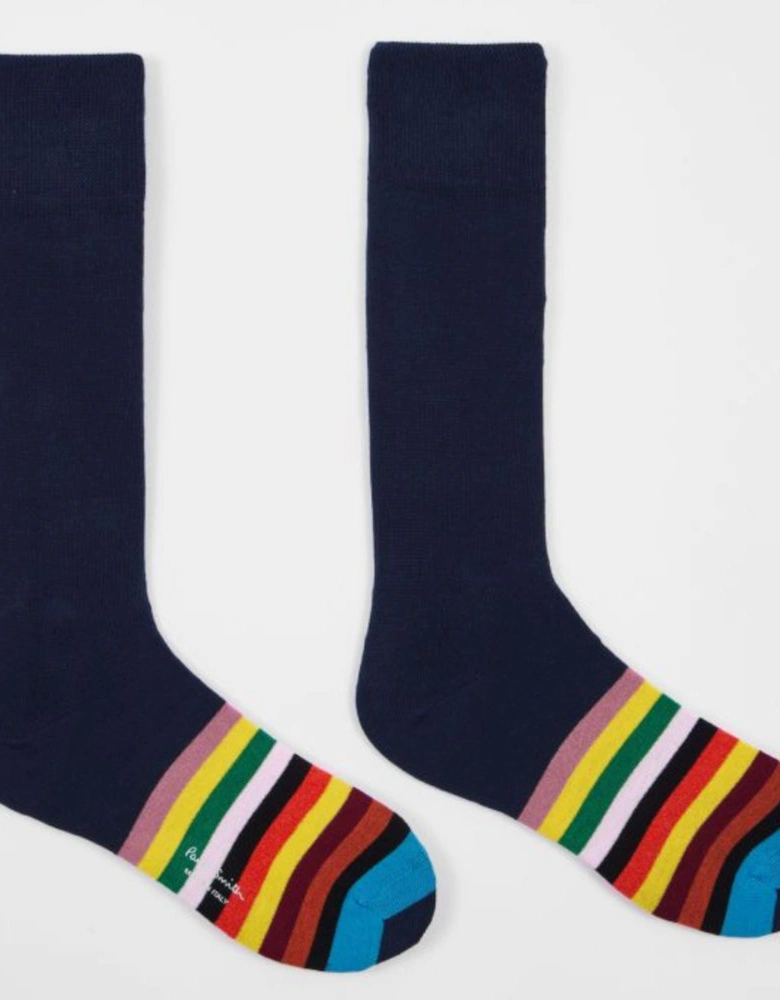 Men's Socks Carter Tipping, Navy Blue