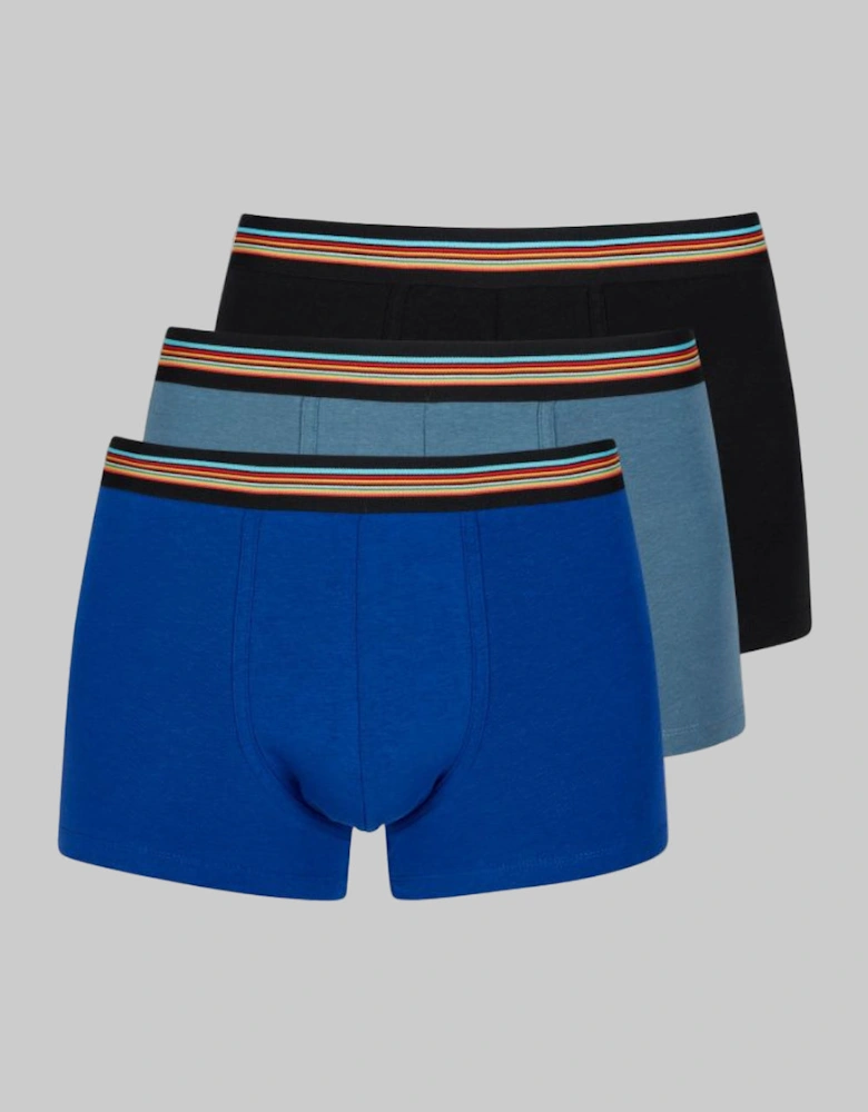 3-Pack Men's Signature Stripe Waistband, Blue Mix