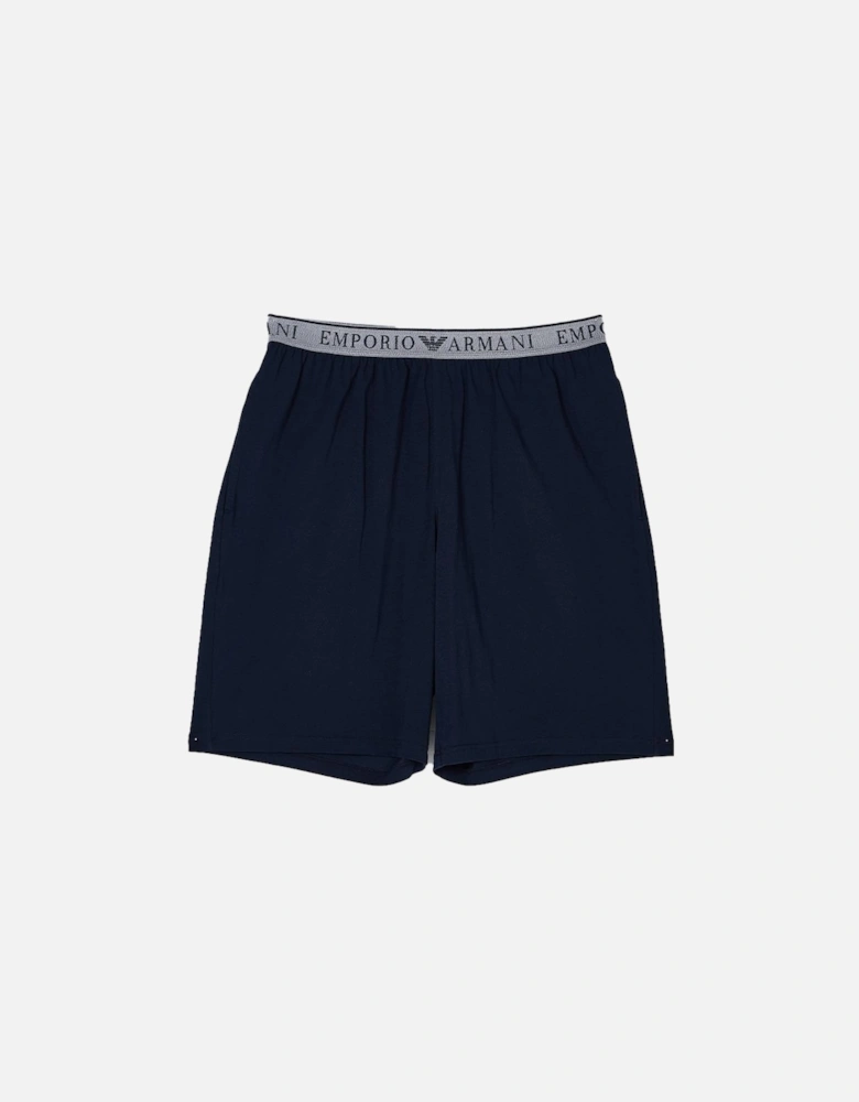 Endurance Short Pyjama Set, Armani Blue/Grey