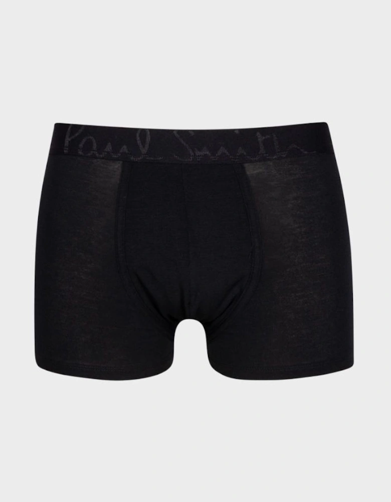 3-Pack Men's Modal Trunks, Black