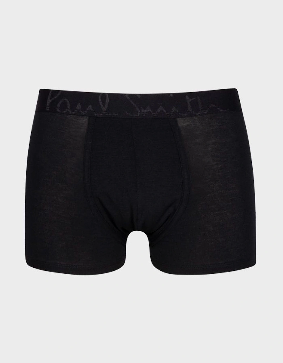 3-Pack Men's Modal Trunks, Black