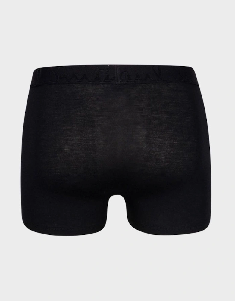 3-Pack Men's Modal Trunks, Black