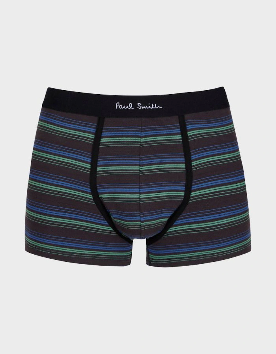 3-Pack Men's Trunks Stripe/Plain