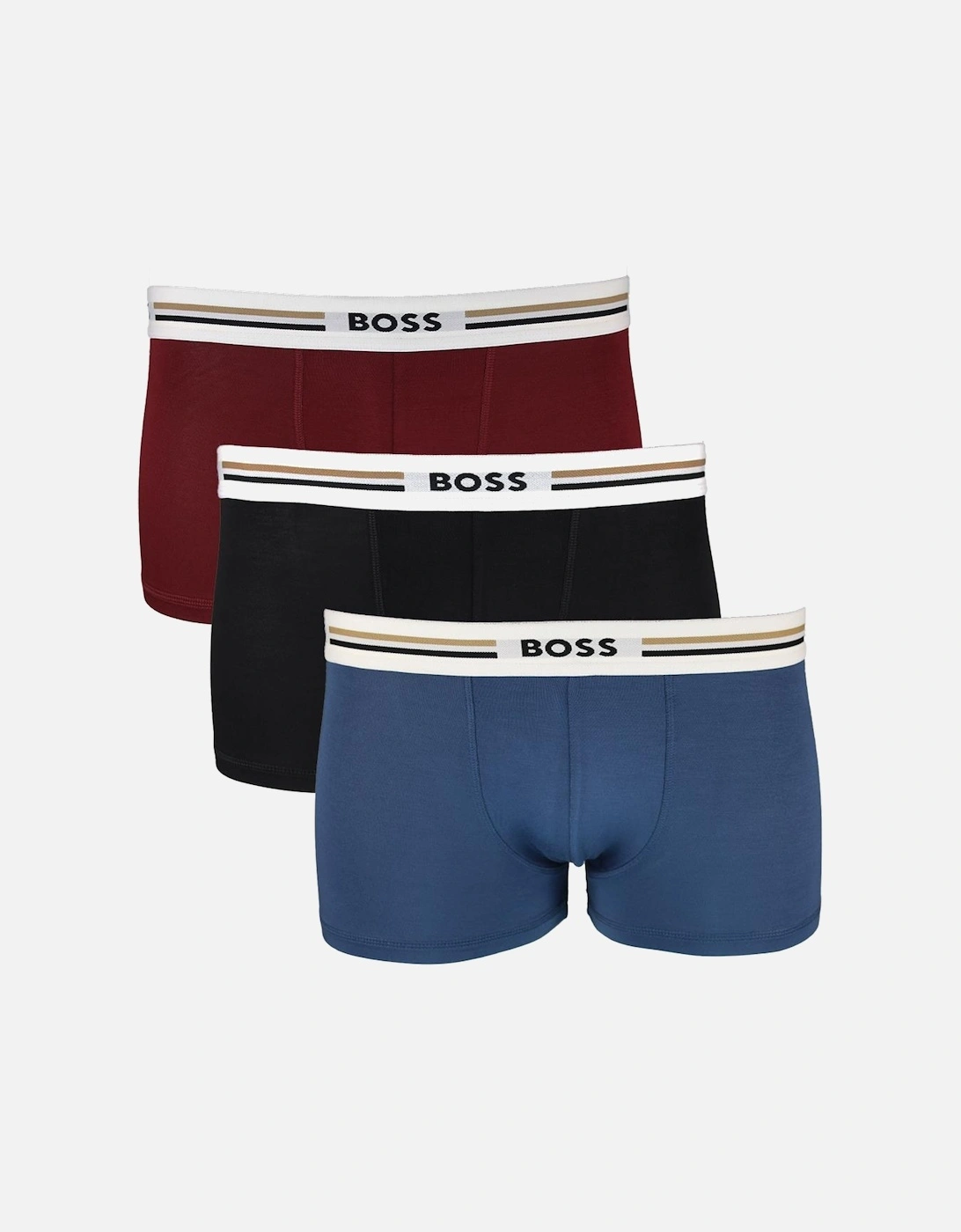 BOSS 3-Pack Revive Boxer Trunks,Multi, 3 of 2