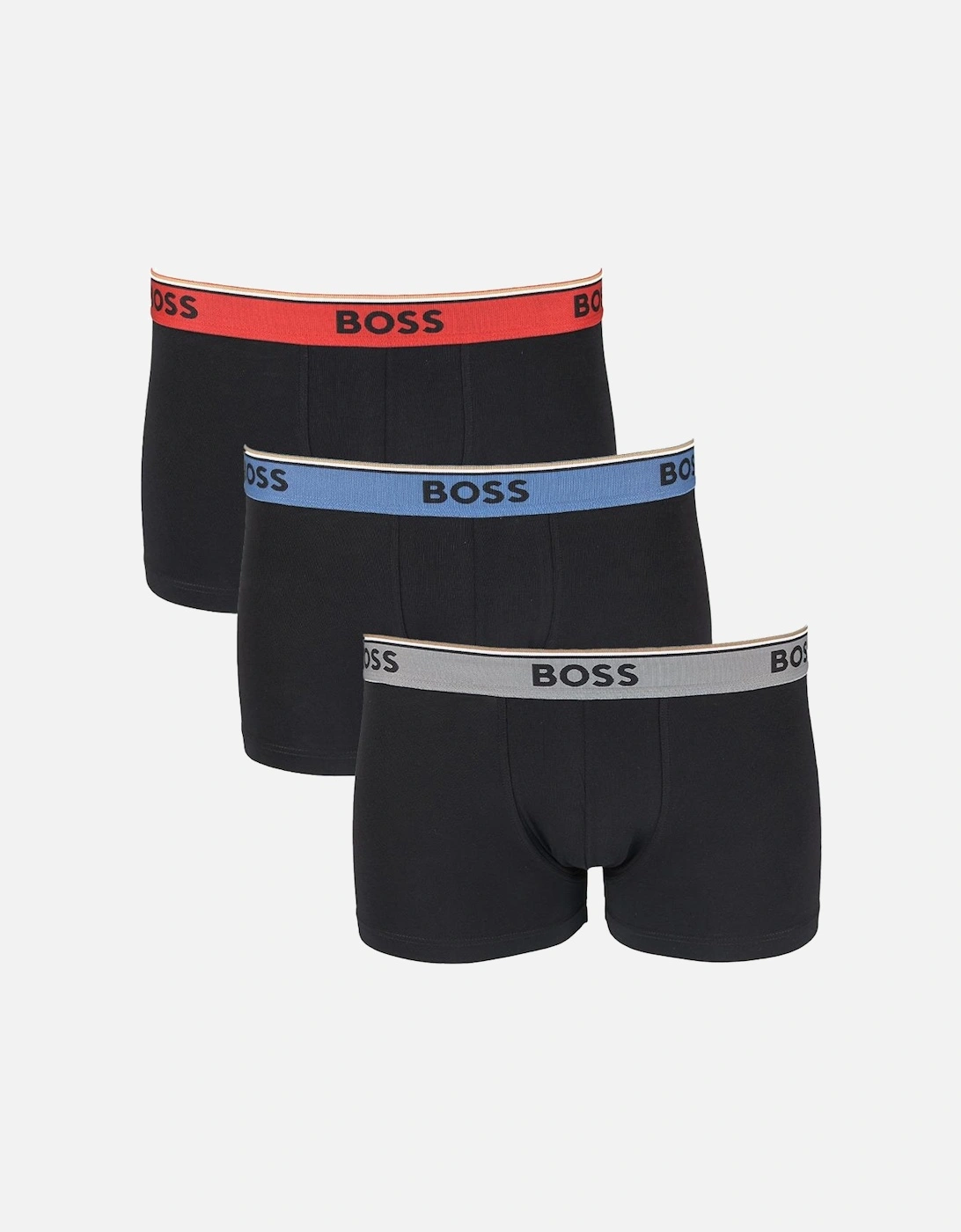BOSS 3-Pack Power Boxer Trunks, Mixed, 3 of 2