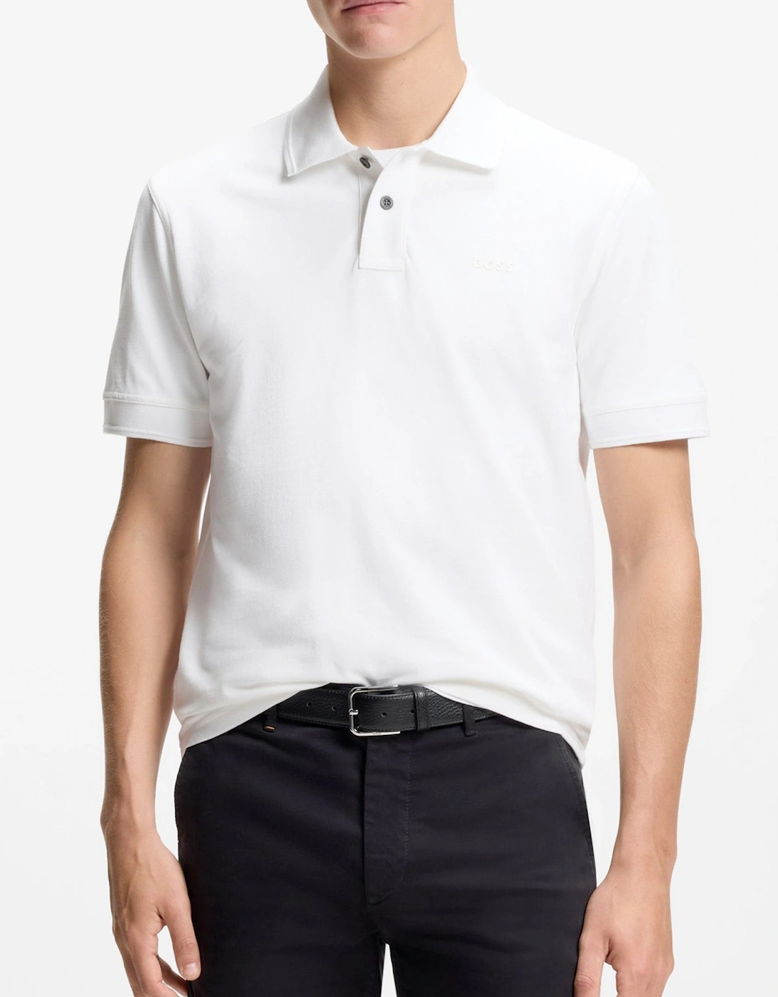 Boss Prime Cotton Piqué Polo