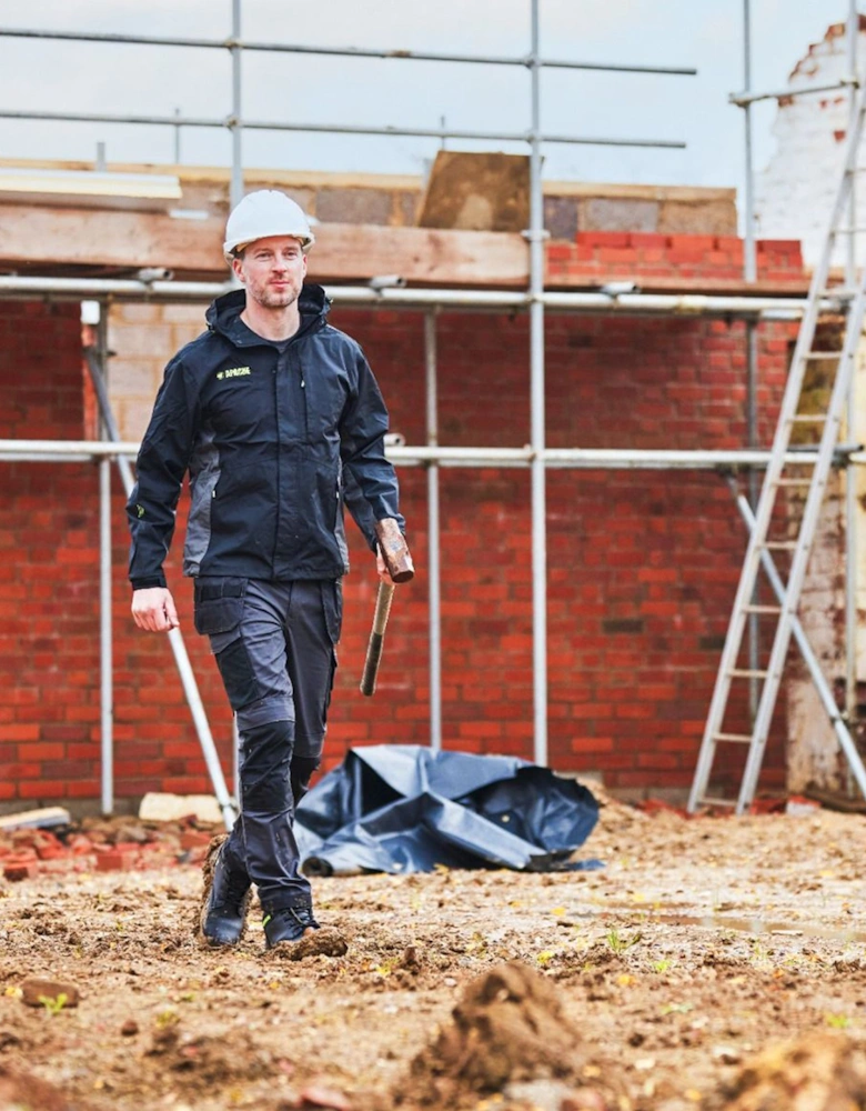 SUDBURY Mens Trousers Grey Black