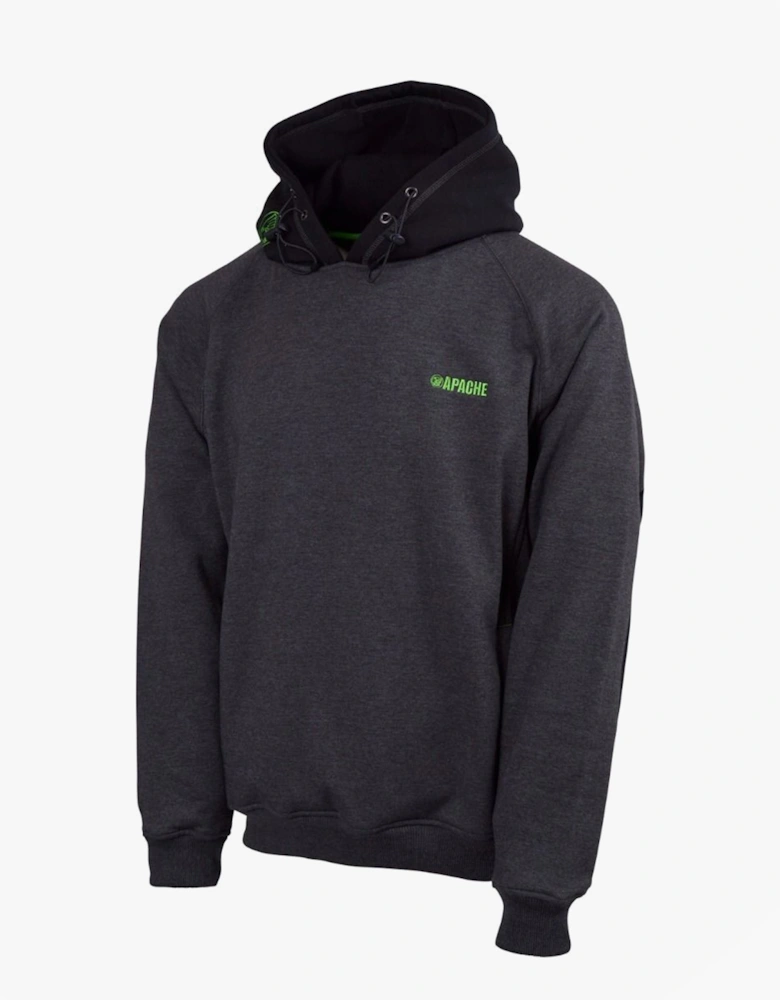 KINGSTON Mens Hoody Grey Black
