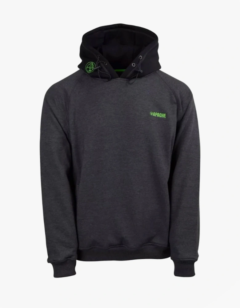 KINGSTON Mens Hoody Grey Black