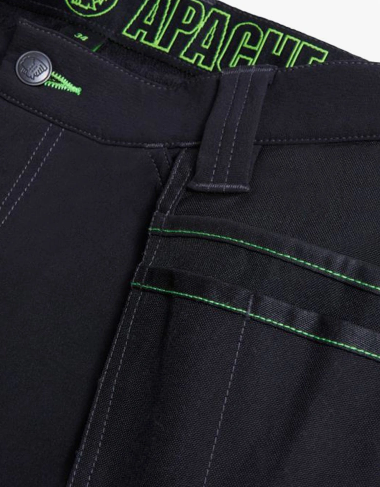 WHISTLER Mens Workwear Shorts Black