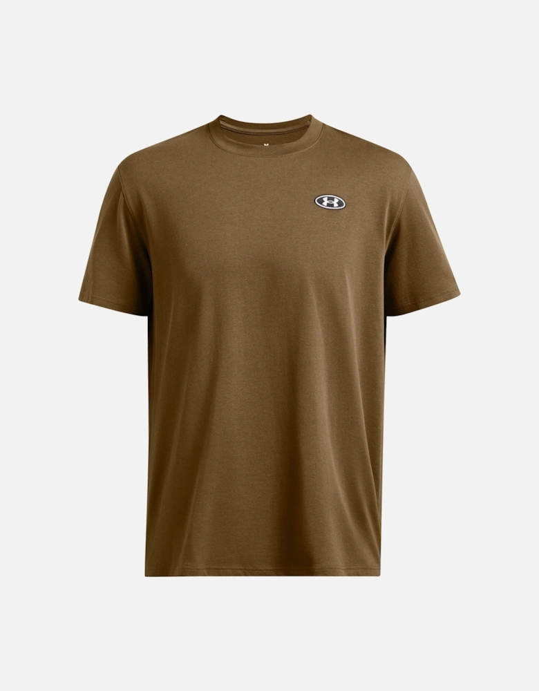 Heavyweight Left Chest Patch Short Sleeve T-Shirt