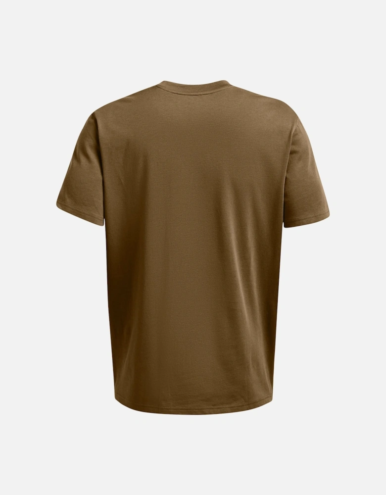 Heavyweight Left Chest Patch Short Sleeve T-Shirt