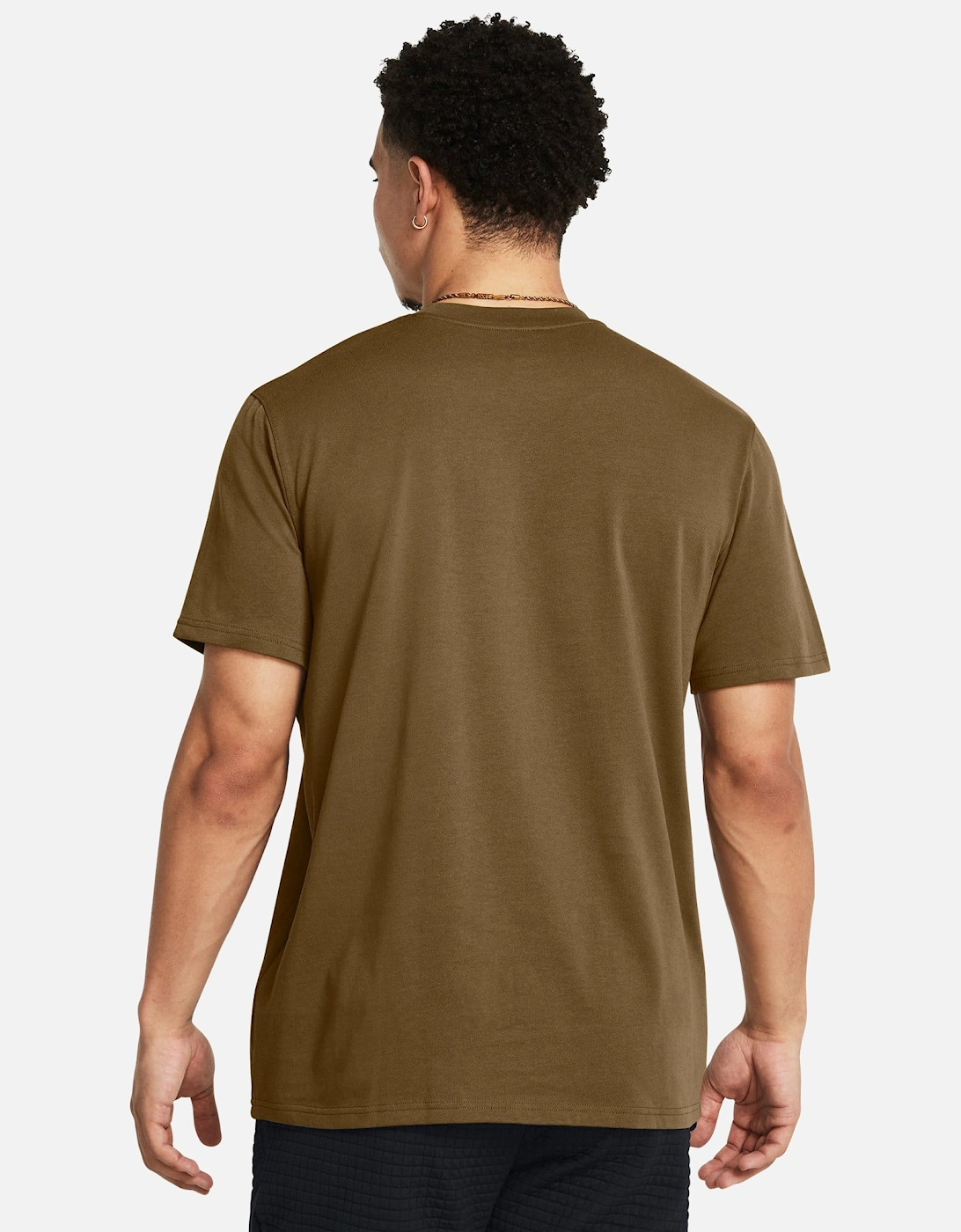 Heavyweight Left Chest Patch Short Sleeve T-Shirt