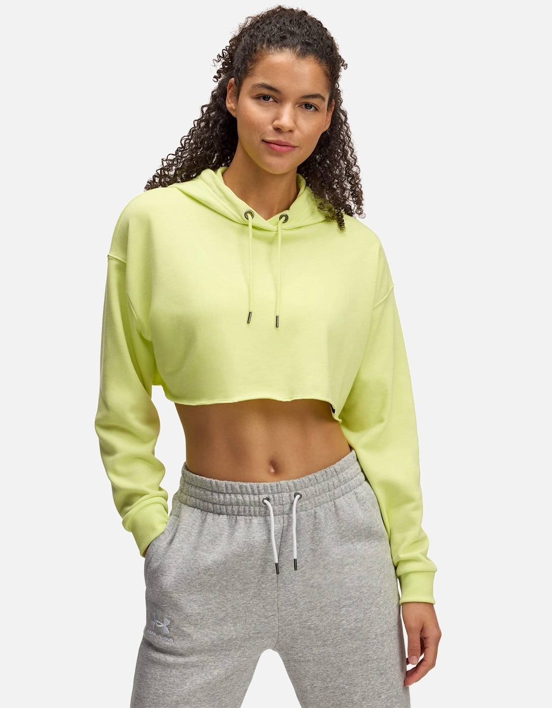Icon Terry Cropped Hoody, 5 of 4