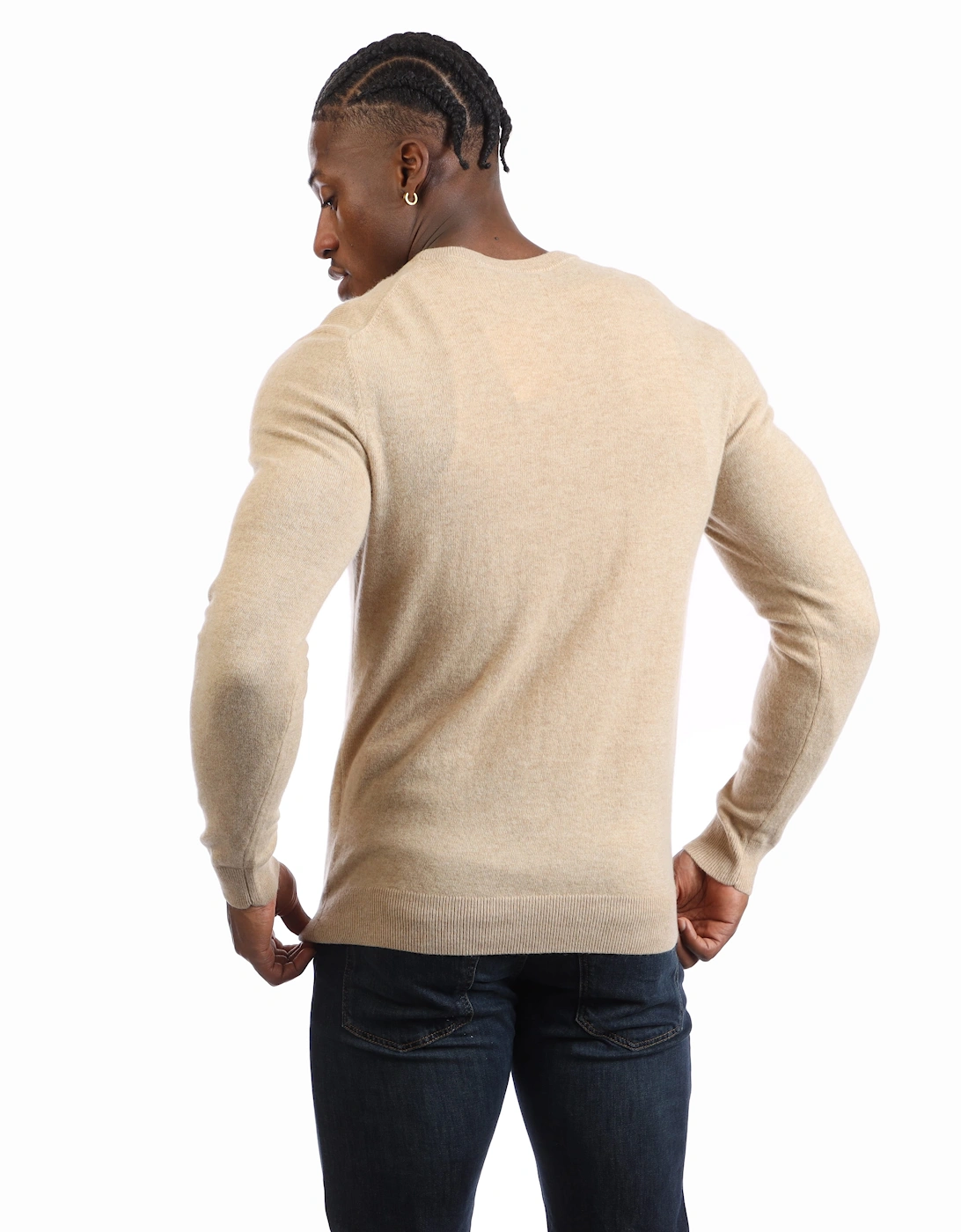 Lambswool Blend Crewneck Sweatshirt