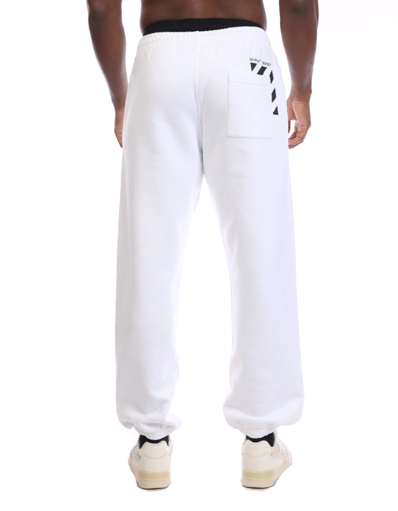 Diagonal Pocket Slim Sweatpants