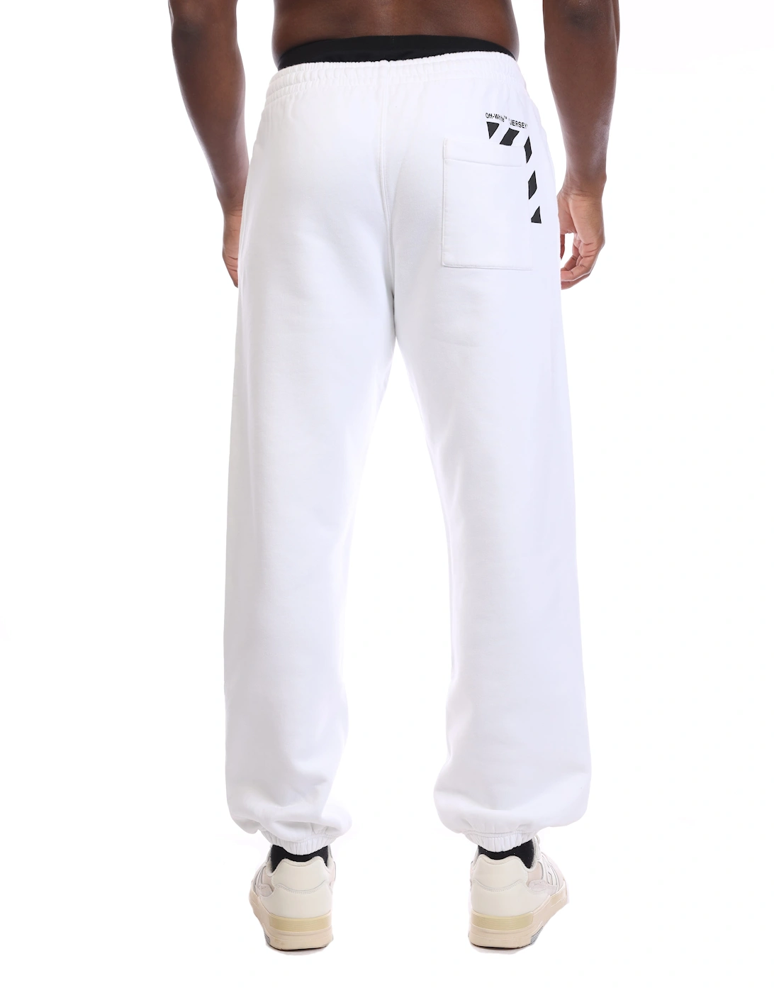 Diagonal Pocket Slim Sweatpants