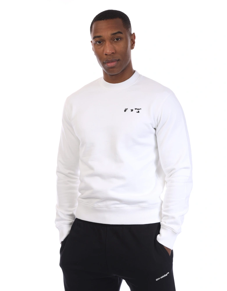 Logo Slim Crewneck Sweatshirt