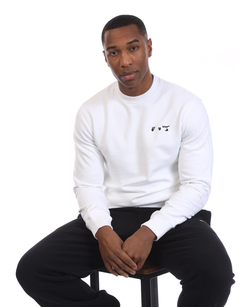 Logo Slim Crewneck Sweatshirt