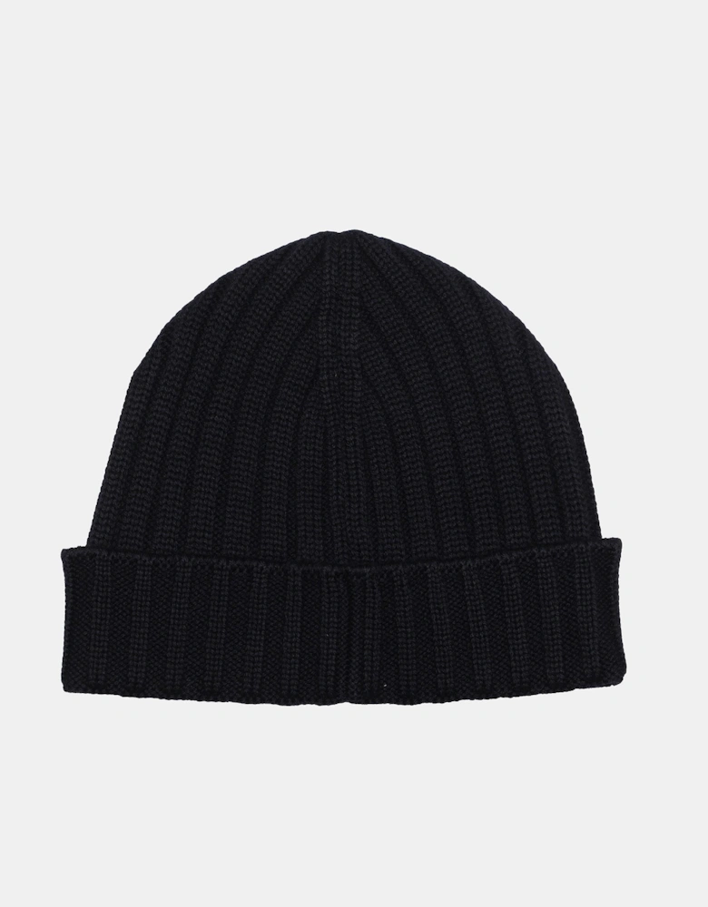 Extrafine Merino Wool Logo Beanie