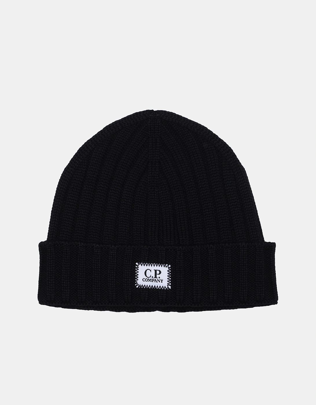 Extrafine Merino Wool Logo Beanie, 3 of 2