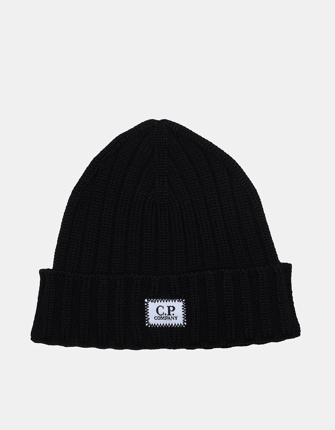 Extrafine Merino Wool Logo Beanie, 3 of 2