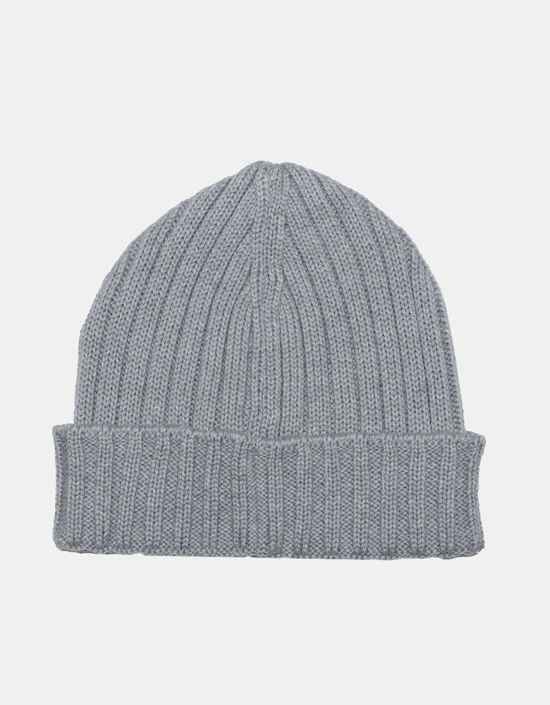 Extrafine Merino Wool Logo Beanie
