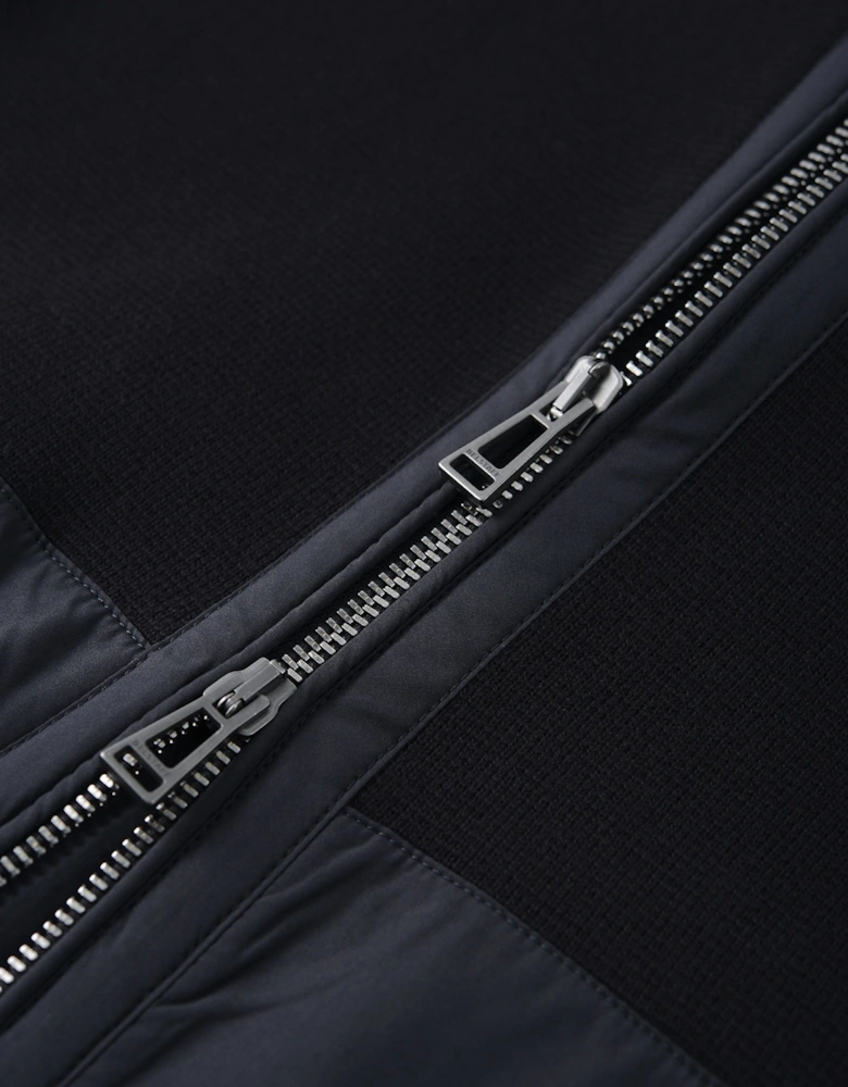 View Hooded Top Black