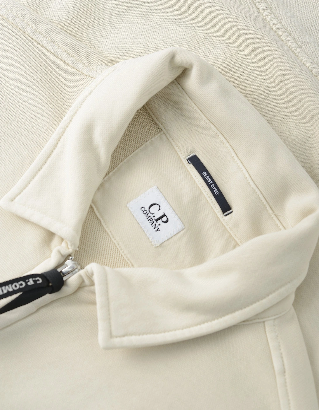 Diagonal Sweatshirt Cream