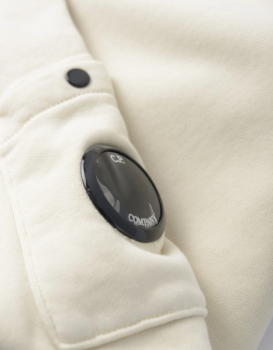 Diagonal Sweatshirt Cream