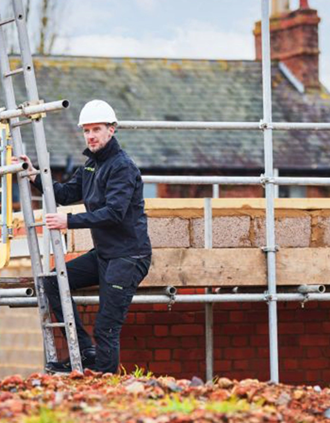 SUDBURY Mens Trousers Black