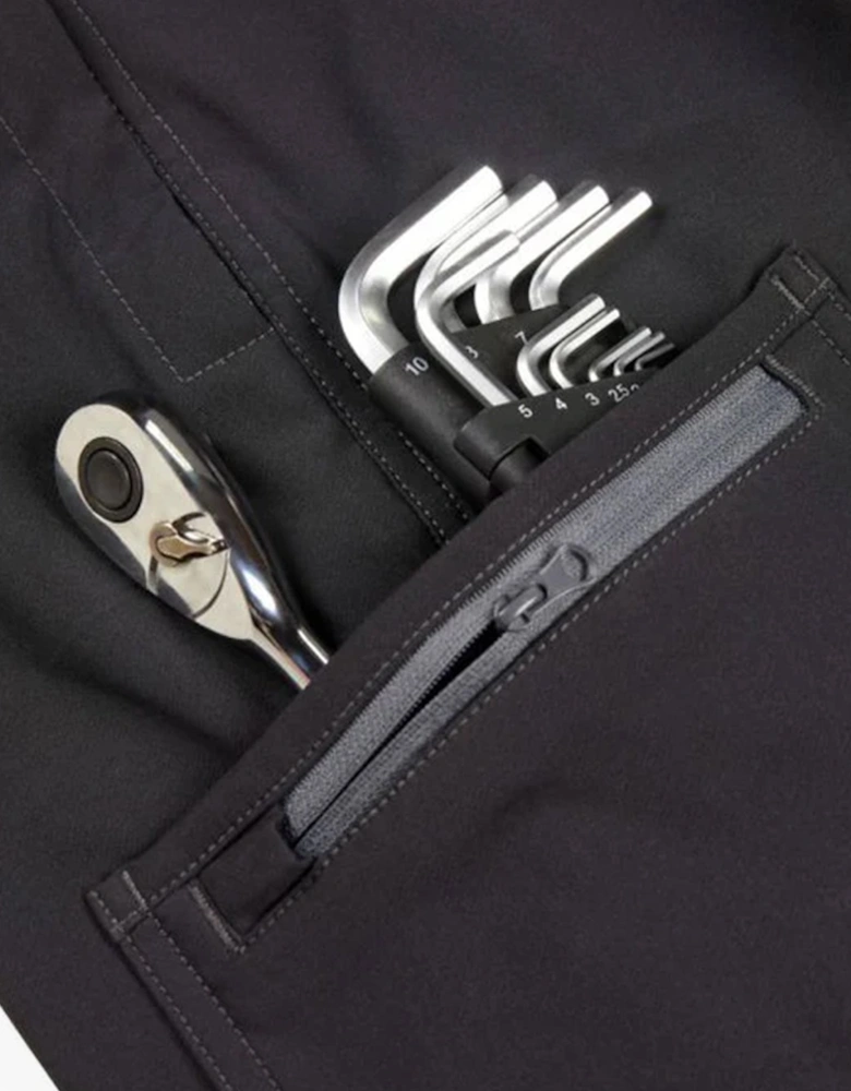 WATSON Mens Workwear Joggers Black Grey