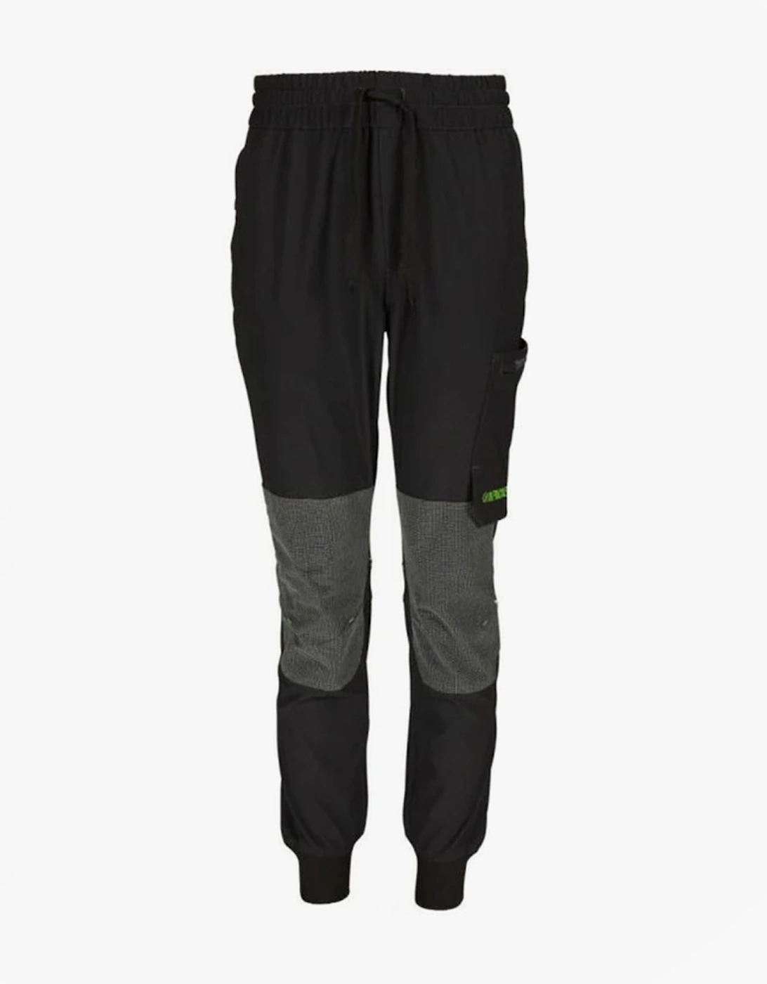 WATSON Mens Workwear Joggers Black Grey, 6 of 5