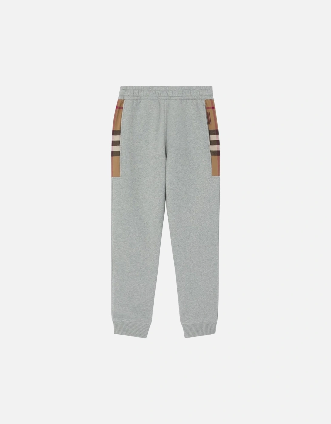 Check Panel Jogging Pants Camel Gray, 5 of 4