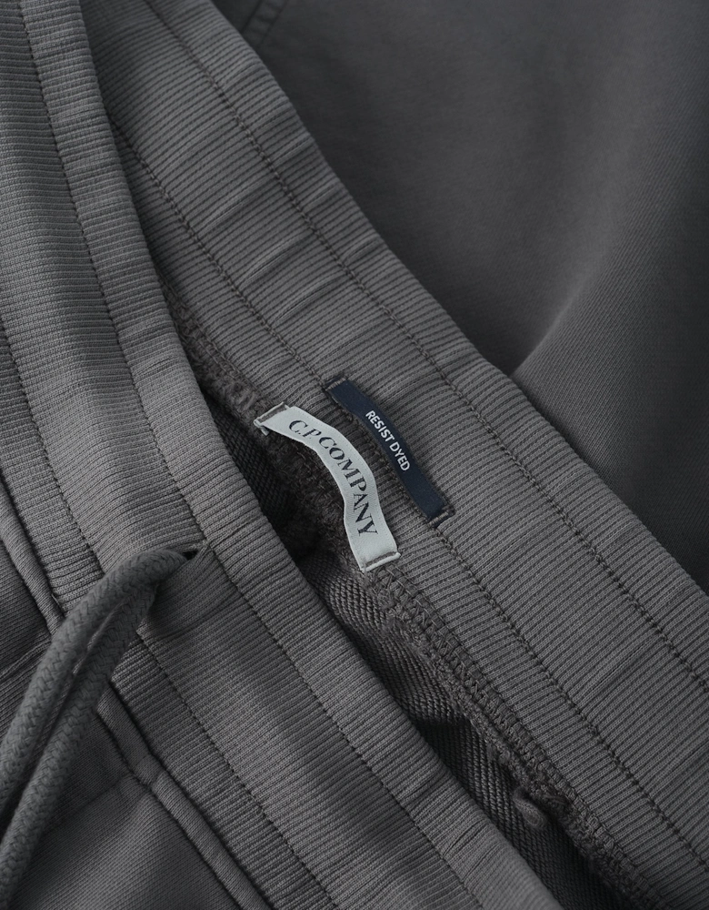 DIAGONAL FLEECE SHORTS