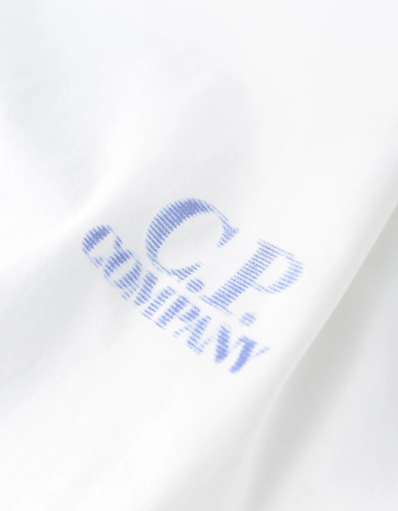 30/1 Branded T-Shirt Cream