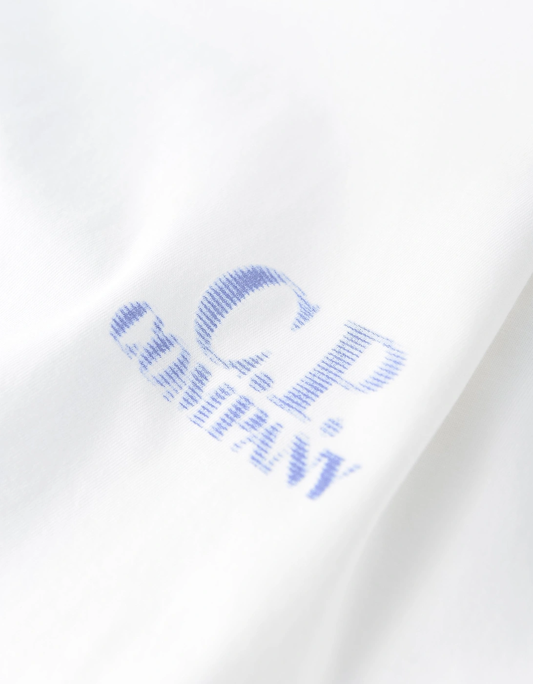 30/1 Branded T-Shirt Cream