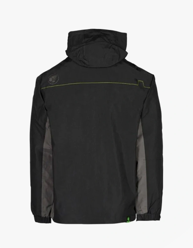 WELLAND Mens Work Jacket Black Charcoal