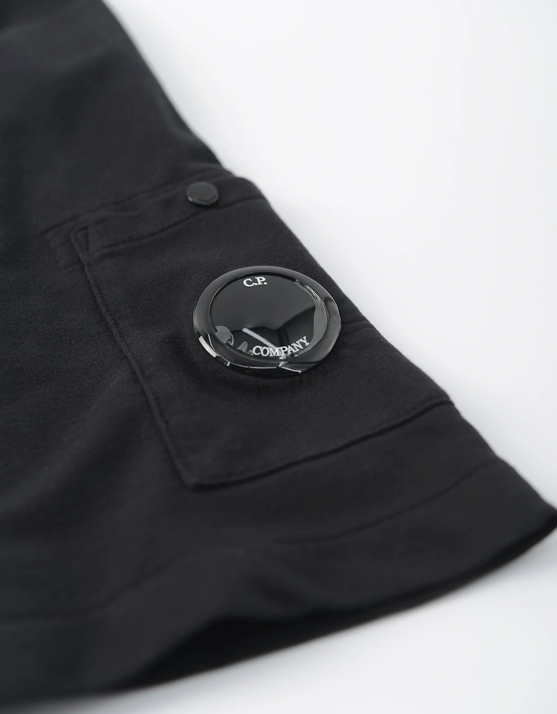 Heavy Cotton Lens T-Shirt Black