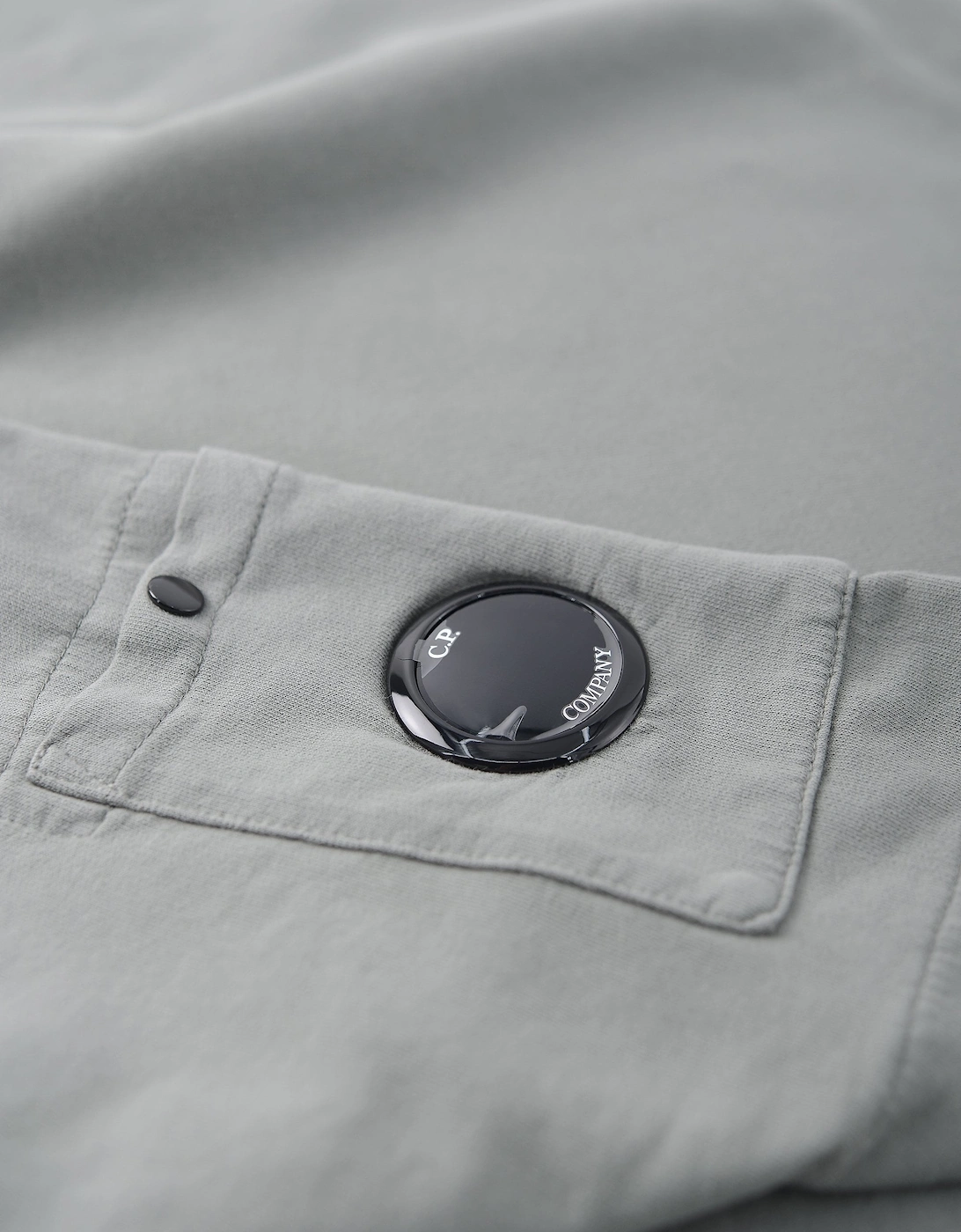 Heavy Cotton Lens T-Shirt Grey