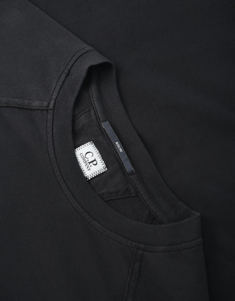 Heavy Cotton Lens T-Shirt Black